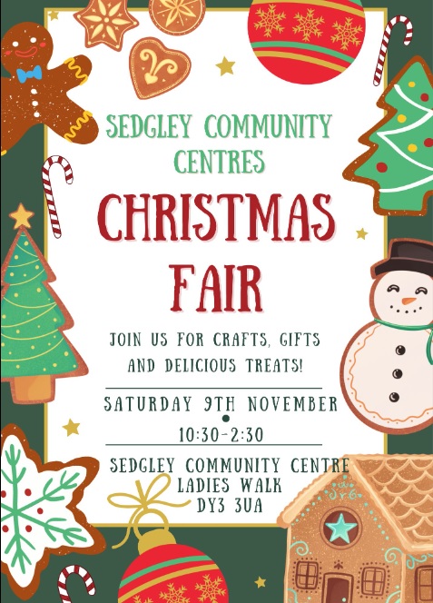 Sedgley Community Centre - Christmas Fair